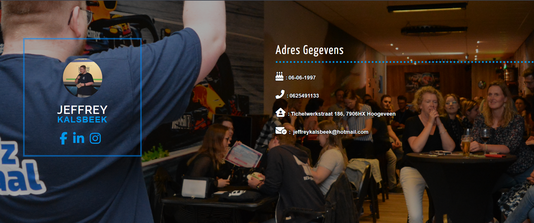 Persoonlijke CV-website